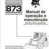 Bobcat Loader 873 Operation Maintenance Manual PT