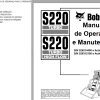 Bobcat Loader S220 Operation Maintenance Manual PT