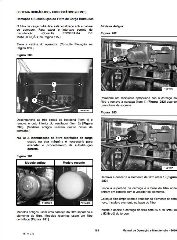 Bobcat Loader S650 Operation Maintenance Manual PT 1