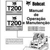 Bobcat Loader T200 Operation Maintenance Manual 6901356 PT