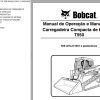 Bobcat Loader T550 Operation Maintenance Manual PT