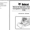 Bobcat Loader T770 Operation Maintenance Manual PT