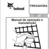 Bobcat Planer Operation Maintenance Manual PT