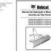 Bobcat Rake Tine 3TR60 3TR72 3TR84 3TR96 Operation Maintenance Manual 6989536 PT