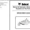 Bobcat Rotary Cutter 3RC60 3RC70 Operation Maintenance Manual 6986513 PT
