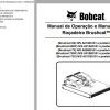 Bobcat Rotary Cutter 60 60HF 72 72HF 72X Operation Maintenance Manual 6904279 PT