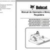 Bobcat Rotary Cutter 66 66HF 72 72HF 80 Operation Maintenance Manual 6990844 PT