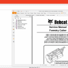 Bobcat Service Library Q4 2022 2022 Service Operator Maintenance Manual Bulletins Diagrams 5