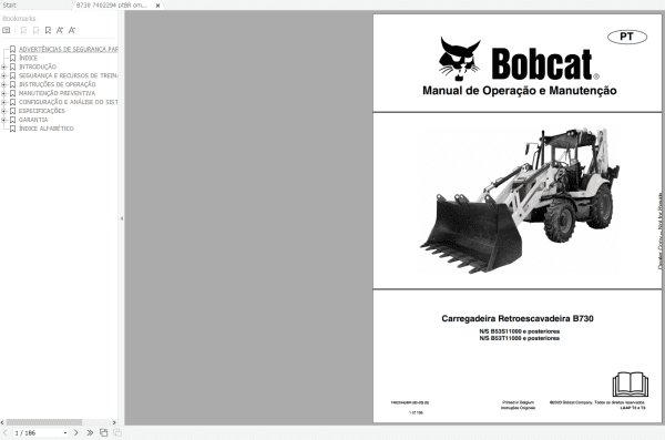 Bobcat Service Library Q4 2022 2022 Service Operator Maintenance Manual Bulletins Diagrams 6