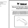 Bobcat Snow Pusher 94 94R 120 120R Operation Maintenance Manual 6904233 PT