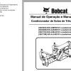 Bobcat Soil Conditioner 3SC60H 3SC60M 3SC72H 3SC72M Operation Maintenance Manual 6987448 PT