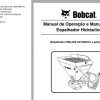 Bobcat Spreader HS8 Operation Maintenance Manual 6986894 PT