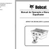 Bobcat Spreader SPDR 7 UV Operation Maintenance Manual 7257542 PT