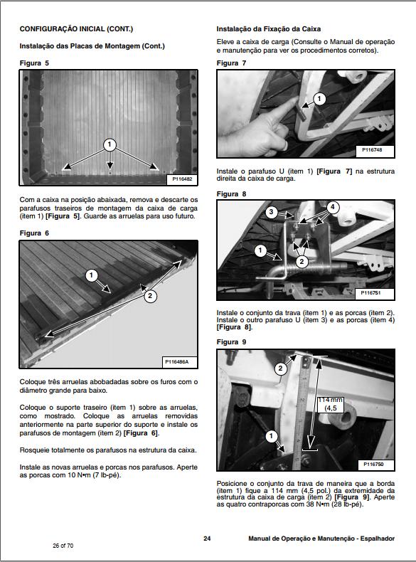 Bobcat Spreader SPDR 7 UV Operation Maintenance Manual 7257542 PT 1