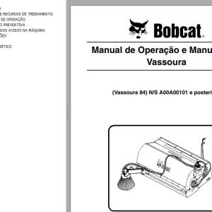 Bobcat Sweeper 84 Operation Maintenance Manual 6904232 PT