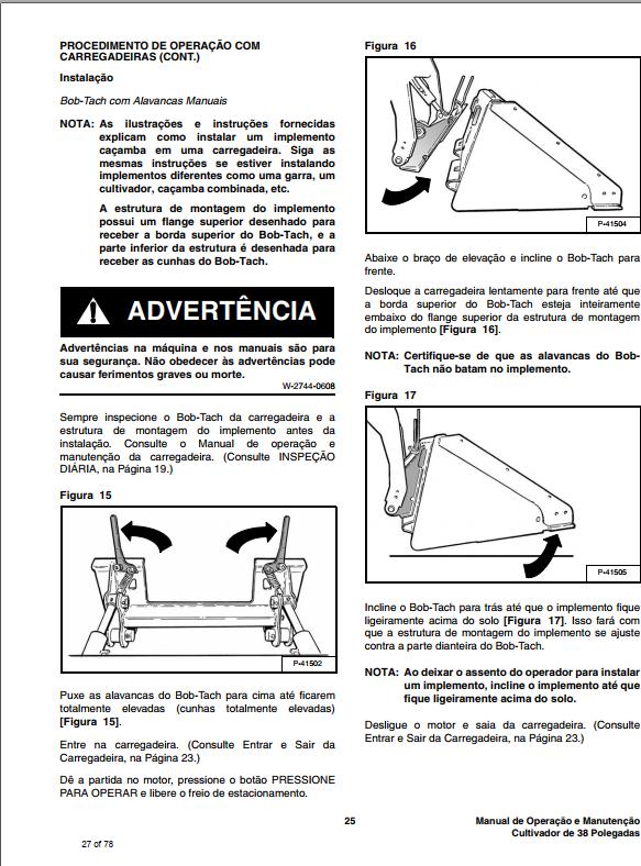 Bobcat Tiller 38 Operation Maintenance Manual 6901227 PT 1