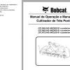 Bobcat Tiller 3TLR48 3TLR60 3TLR72 Operation Maintenance Manual 6990356 PT