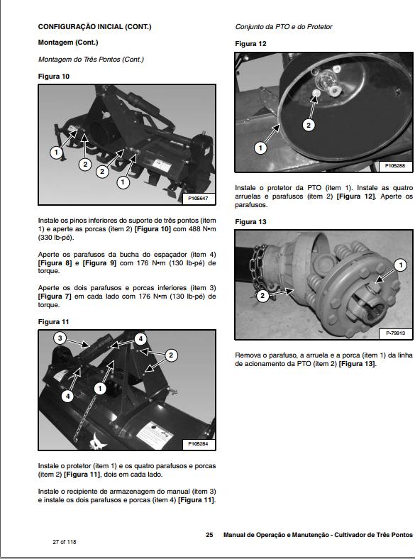 Bobcat Tiller 3TLR48 3TLR60 3TLR72 Operation Maintenance Manual 6990356 PT 1
