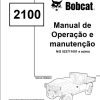 Bobcat Utility 2100 Operation Maintenance Manual 6901986 PT