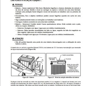Bobcat Utility 2100 Operation Maintenance Manual 6901986 PT 1