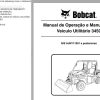 Bobcat Utility 3450 Operation Maintenance Manual PT 1