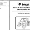 Bobcat Utility 3600 Operation Maintenance Manual PT