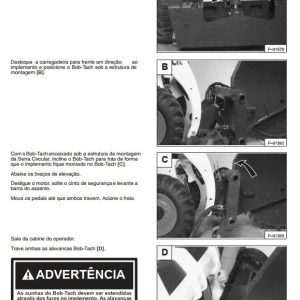 Bobcat Wheel Saw W18E WS12 Operation Maintenance Manual 6722612 PT 1