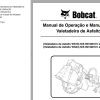 Bobcat Wheel Saw WS18 WS24 Operation Maintenance Manual 6901047 PT