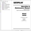CAT Telehandler TH255 Operation And Maintenance Manual