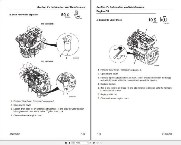 CAT Telehandler TH406 Operation And Maintenance Manual 1