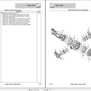 CAT Telehandler TH406 Parts Manual 1