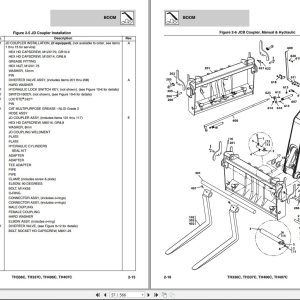 CAT Telehandler TH406C Parts Manual 1