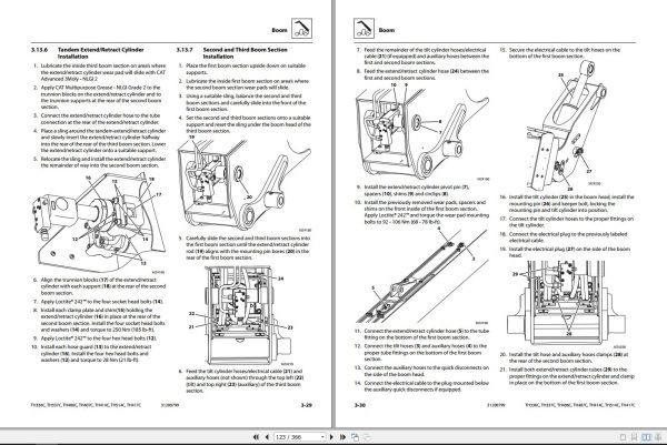 CAT Telehandler TH406C Service Manual 1