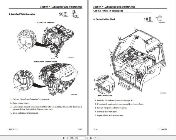 CAT Telehandler TH407C Operation And Maintenance Manual 1