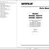 CAT Telehandler TH407C Parts Manual