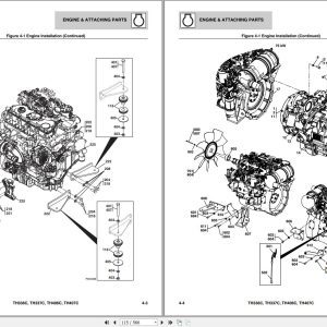 CAT Telehandler TH407C Parts Manual 1