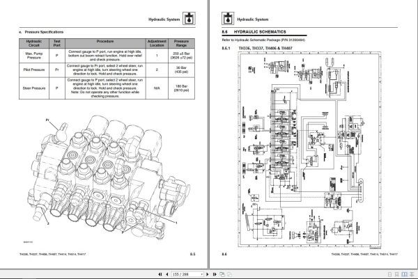 CAT Telehandler TH414 Flash Files Parts Manual Service Manual Operation And Maintenance Manual 2