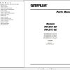 CAT Telehandler TH414C GC Parts Manual