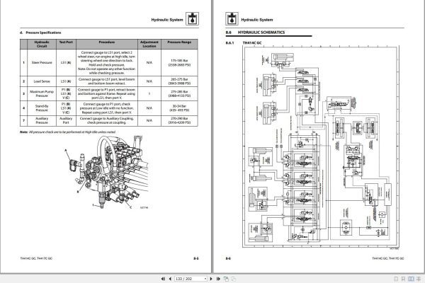 CAT Telehandler TH414C GC Parts Manual Service Manual Operation And Maintenance Manual 2