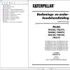 CAT Telehandler TH414C Parts Manual Service Manual Operation And Maintenance Manual