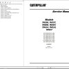 CAT Telehandler TH417 Service Manual