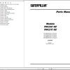CAT Telehandler TH417C GC Parts Manual