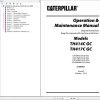 CAT Telehandler TH417C GC Parts Manual Service Manual Operation And Maintenance Manual