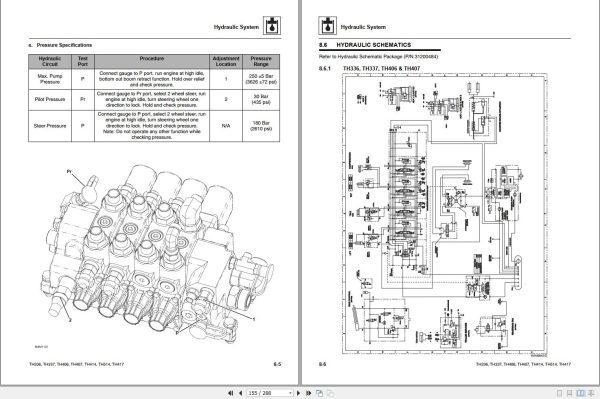 CAT Telehandler TH514 Flash Files Parts Manual Service Manual Operation And Maintenance Manual 2
