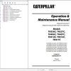 CAT Telehandler TH514C Parts Manual Service Manual Operation And Maintenance Manual
