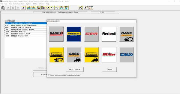 CNH EST 9.7 UP3 Controller Files 88 Dealer Engineering Remote Installation 0