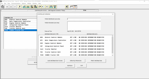 CNH EST 9.7 UP3 Controller Files 88 Dealer Engineering Remote Installation 4