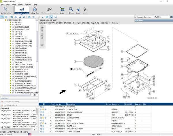 Claas Parts Doc 2.2 02.2023 Agricultural Updated 765 EPC Spare Parts Catalog DVD 4