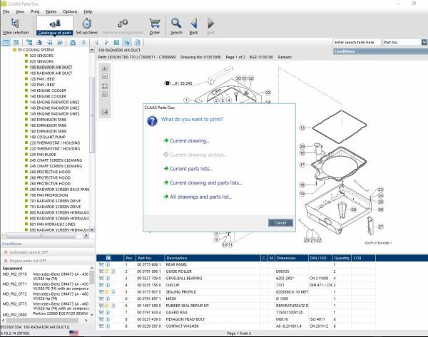 Claas Parts Doc 2.2 02.2023 Agricultural Updated 765 EPC Spare Parts Catalog DVD 5