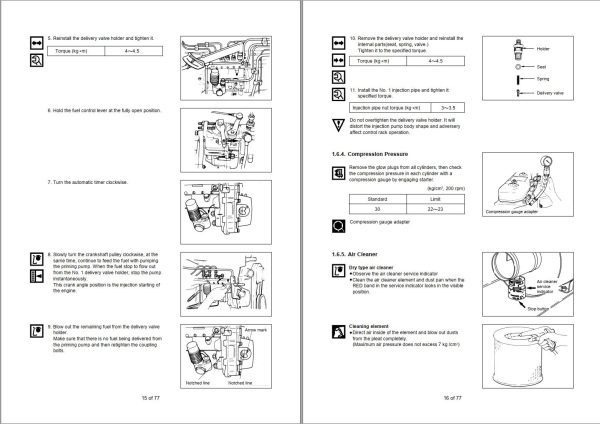 Daewoo Diesel Engine DB33 Service Manual SB2013E01 1